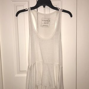 Free People cream tank top